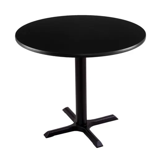30 211 Black Table with 24 Diameter Top