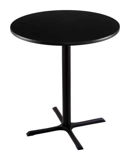 36 211 Black Table with 36 Diameter Top