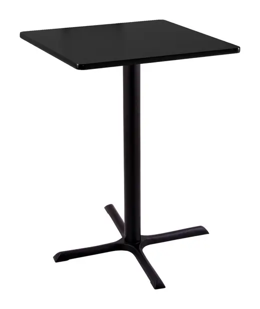 42 211 Black Table with 30 x 30 Square Top
