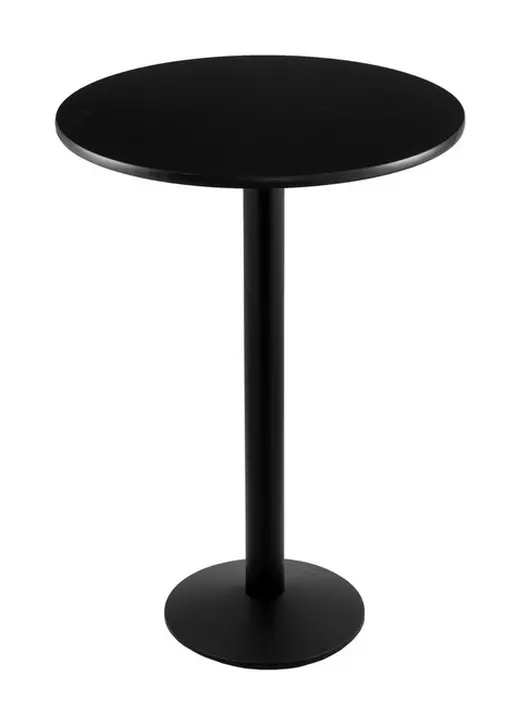 36 214 Black Table with 24 Diameter Top