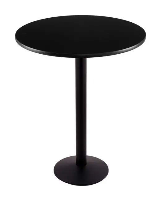 36 214 Black Table with 30 Diameter Top