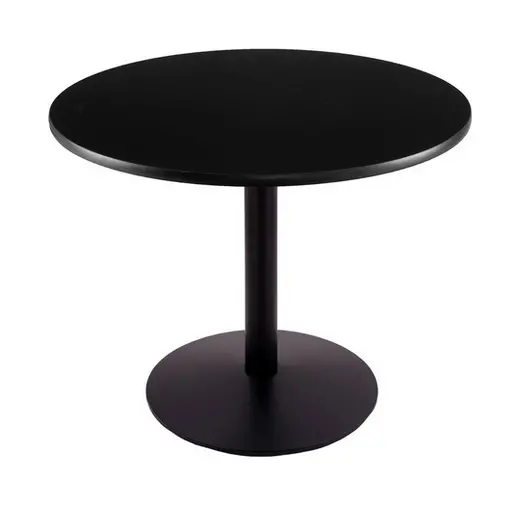 30 214 Black Table with 30 Diameter Top