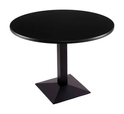 30 217 Black Table with 36 Diameter Top