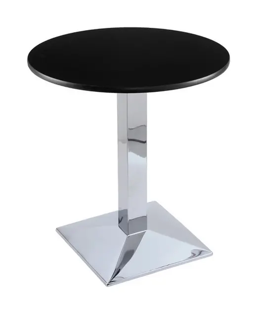 30 217 Chrome Table with 24 Diameter Top