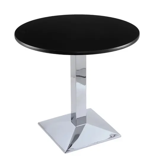 30 217 Chrome Table with 30 Diameter Top