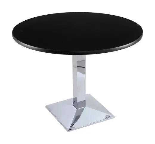 30 217 Chrome Table with 36 Diameter Top