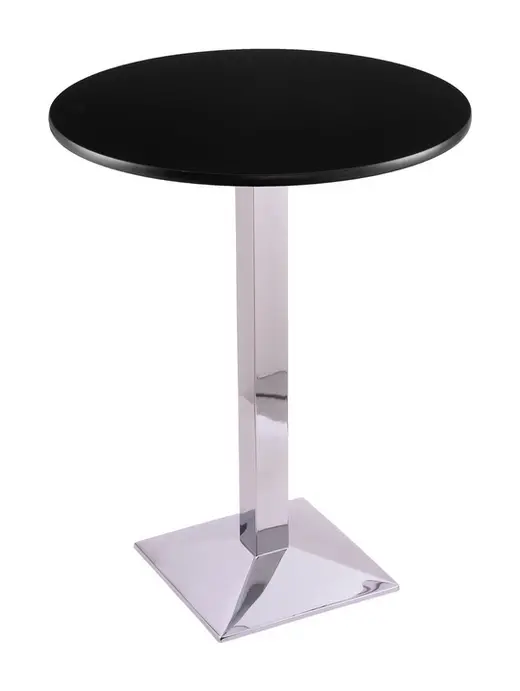 36 217 Chrome Table with 30 Diameter Top