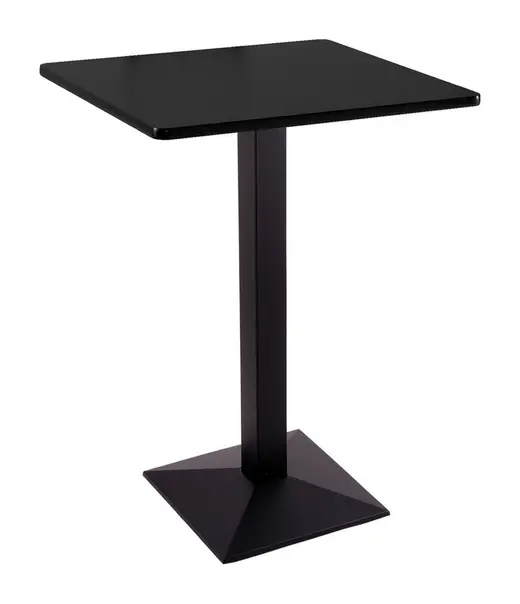 36 217 Black Table with 30 x 30 Square Top