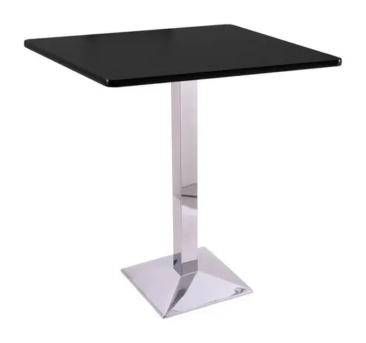 42 217 Chrome Table with 36 x 36 Square Top