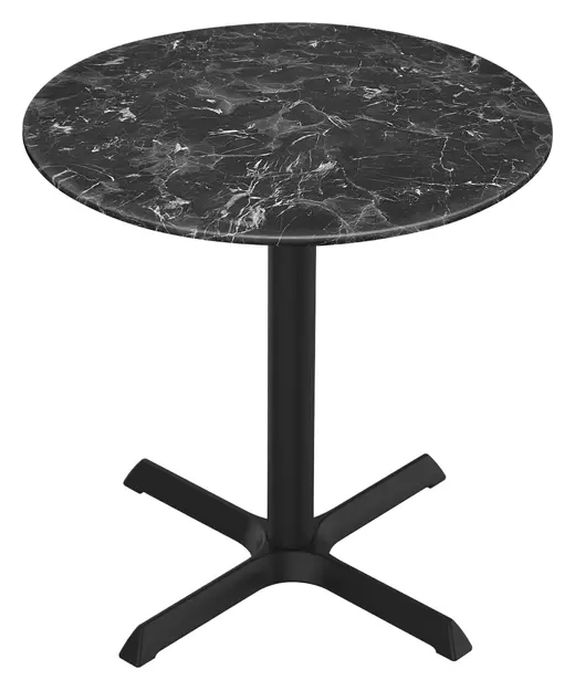 30 Tall OD211 Indoor/Outdoor All-Season Table with 32 Diameter Top