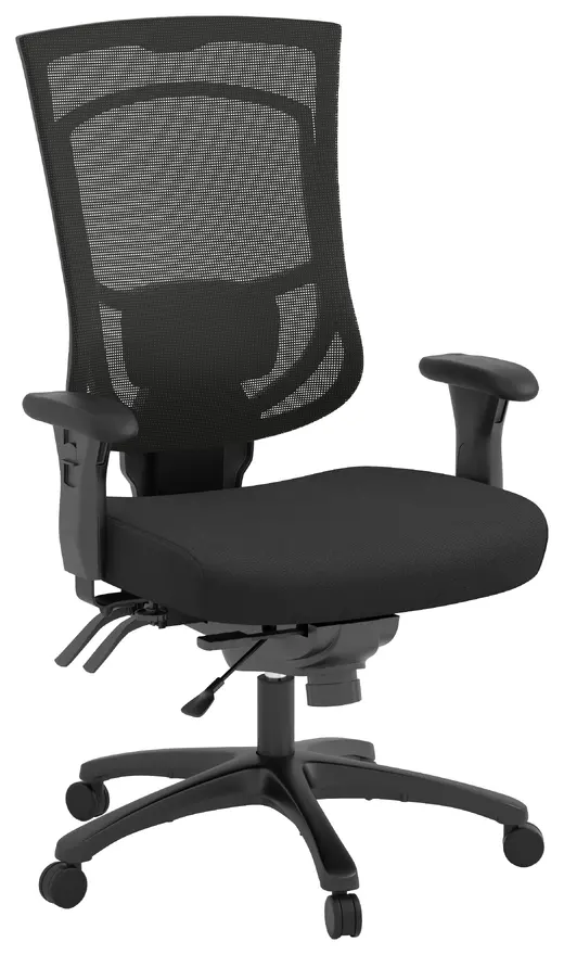 CoolMesh Pro Big & Tall Chair w/Seat Slider and Arms