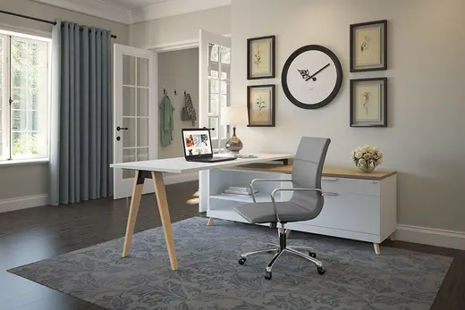 7 Ideas for an L Shaped Desk with Drawers