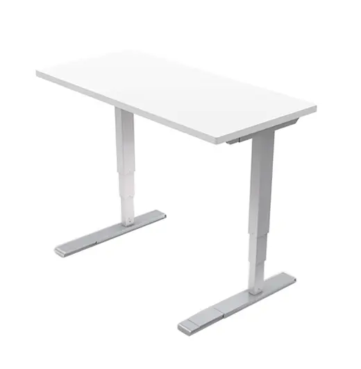 All-Flex 2-Leg Electric Table Base with Top - 60x30