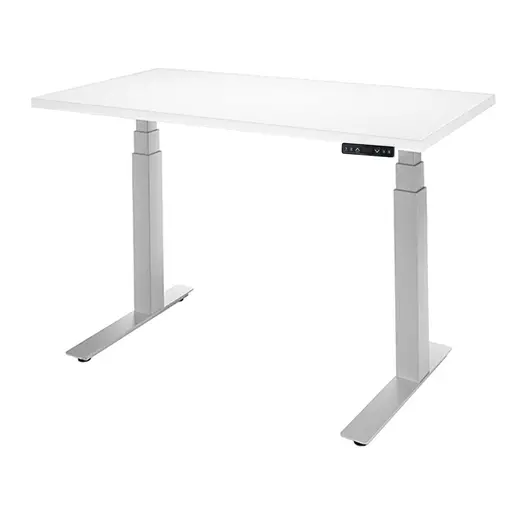 VictoryLX 2-Leg Electric Table Base with Top - 60x30
