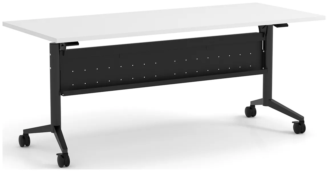 Flip Top Nesting Table with Modesty Panel