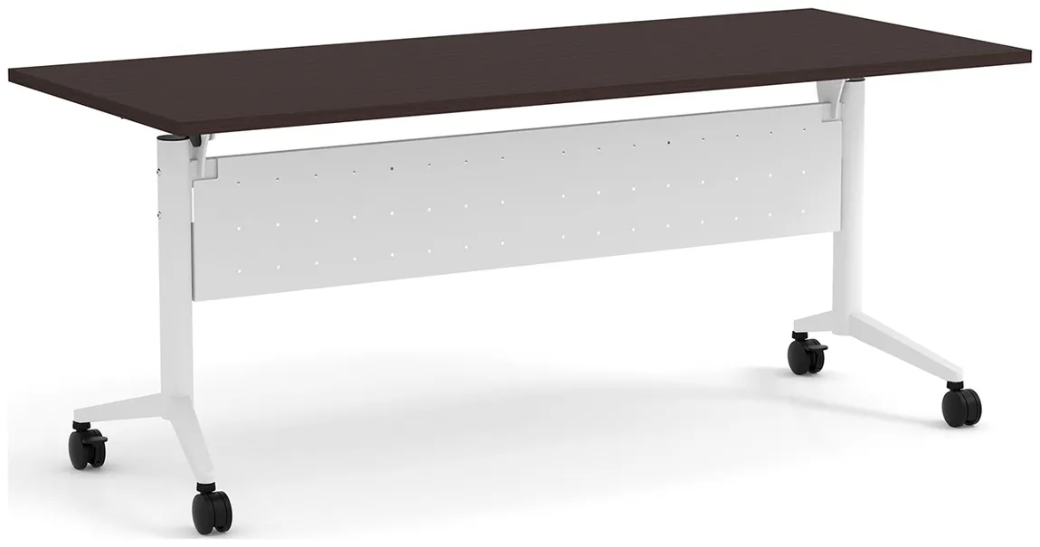 Flip Top Nesting Table with Modesty Panel