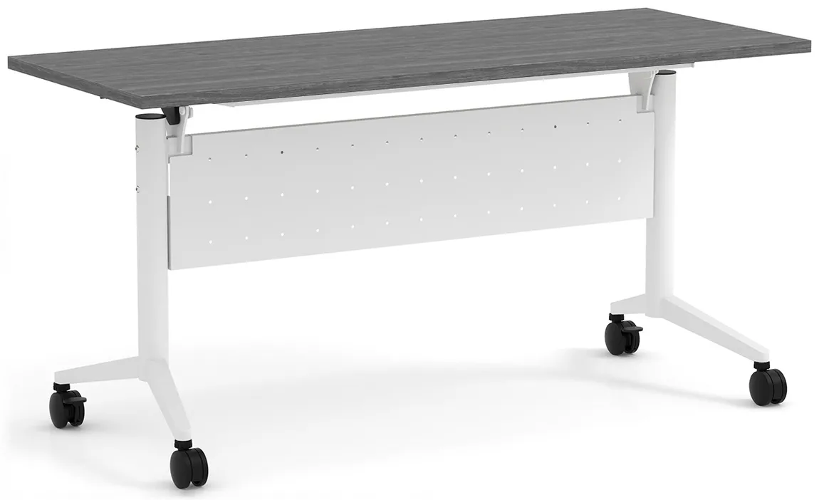 Flip Top Nesting Table with Modesty Panel