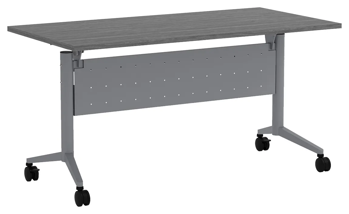 Flip Top Nesting Table with Modesty Panel