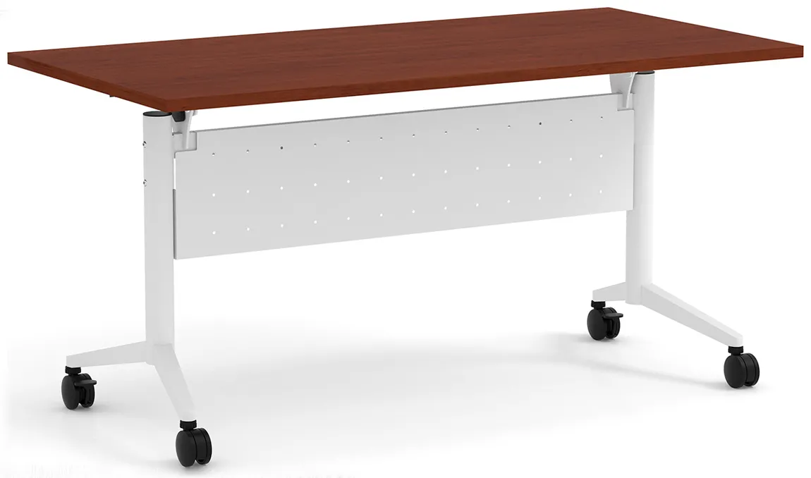 Flip Top Nesting Table with Modesty Panel