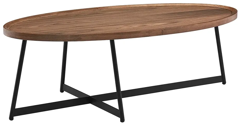 Contemporary Oval Coffee Table