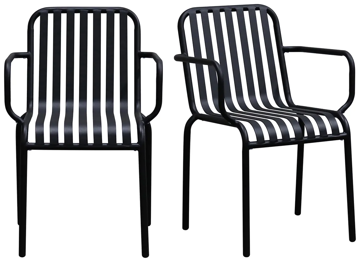 Outdoor Stacking Chair - Set of 2