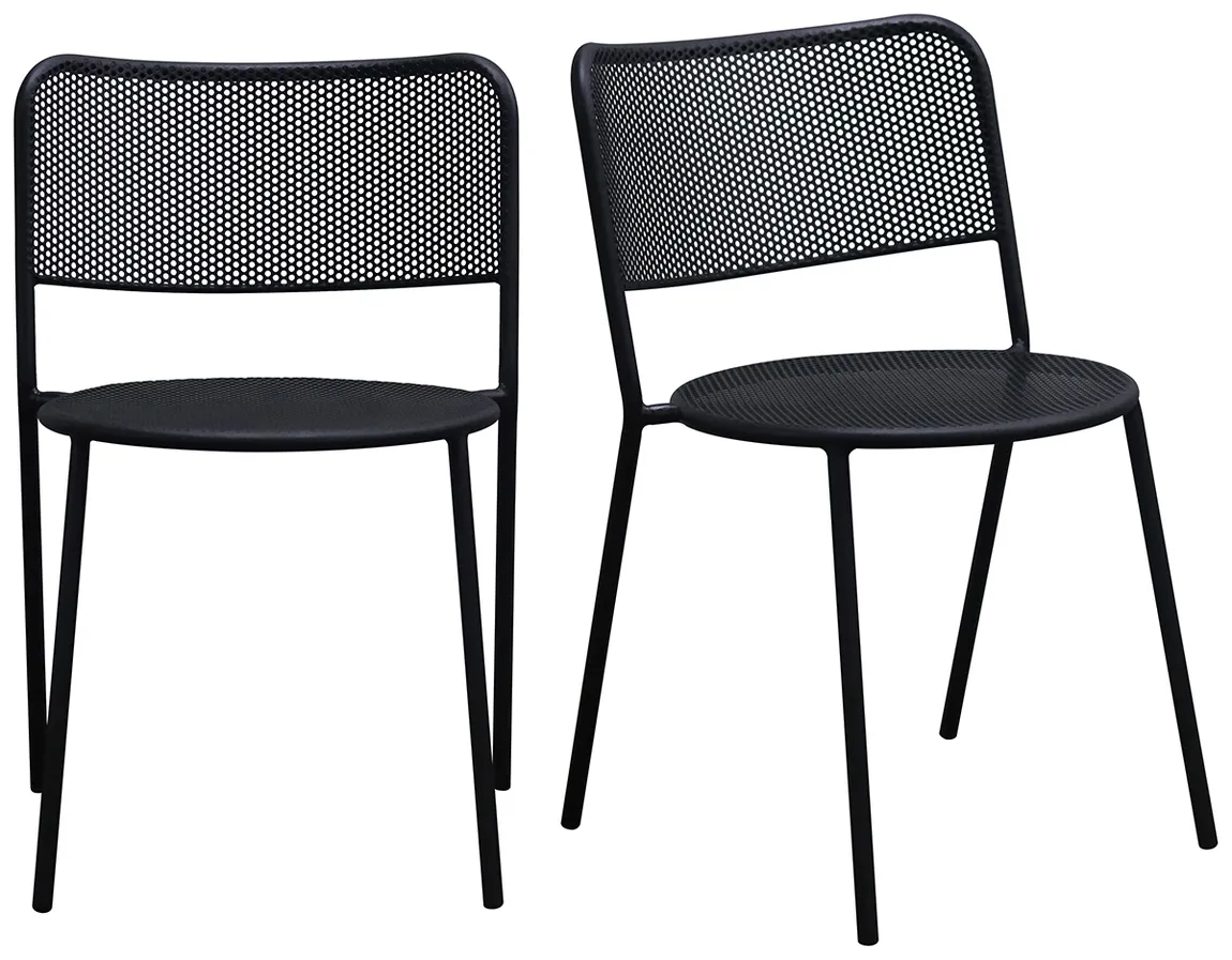 Modern Outdoor Side Chair - Set of 2