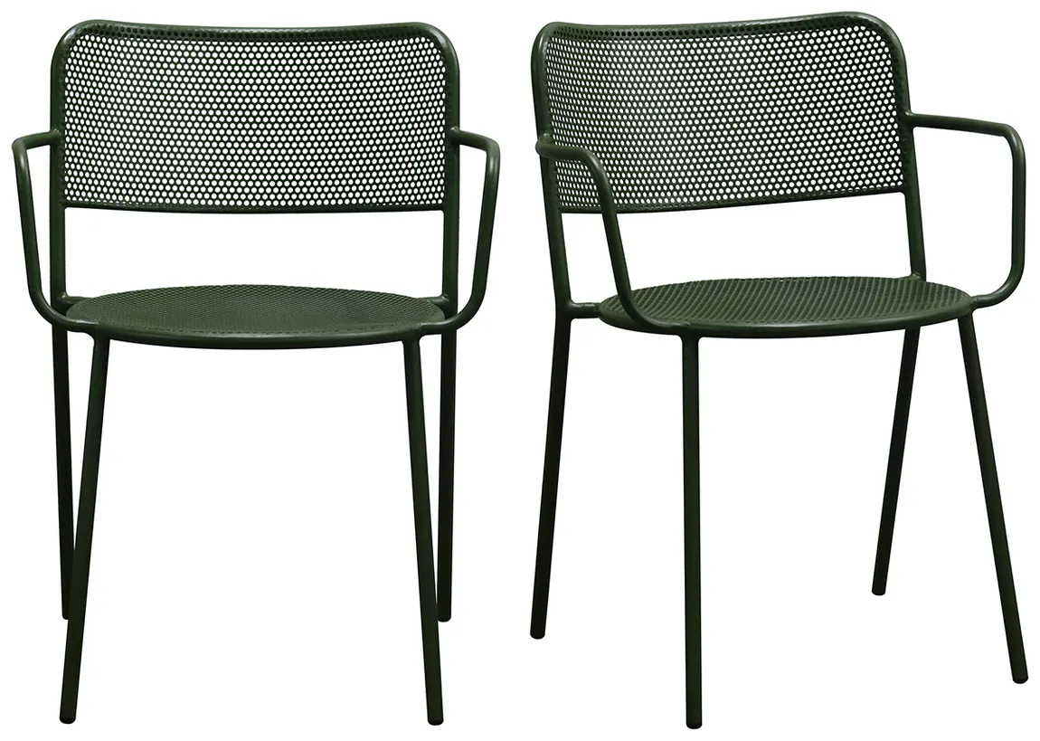 Modern Outdoor Chair - Set of 2