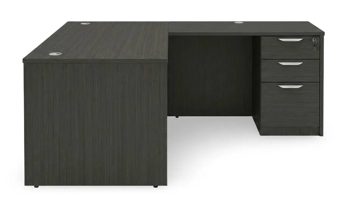 small l shaped desk with drawers 3