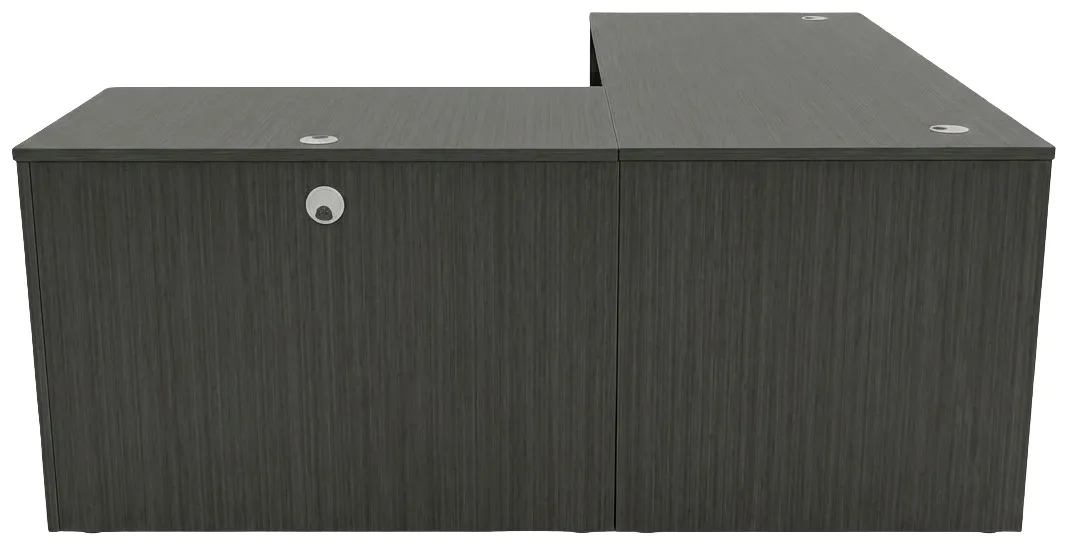 L Shaped Desk with Drawers