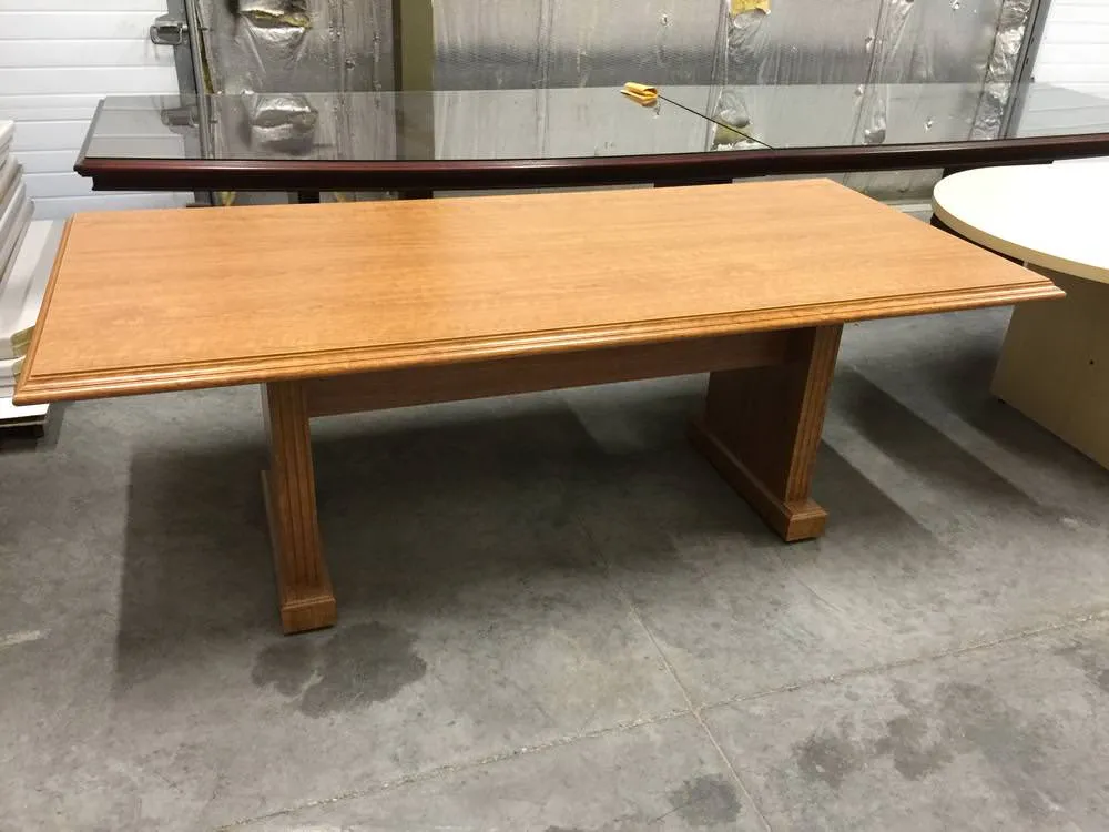 7FT Oak Vaneer Conference