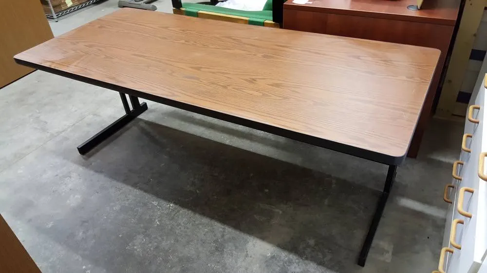 Brown Training Table Desk