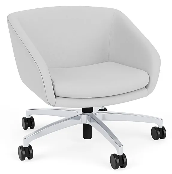 Leather Conference Room Swivel Chair