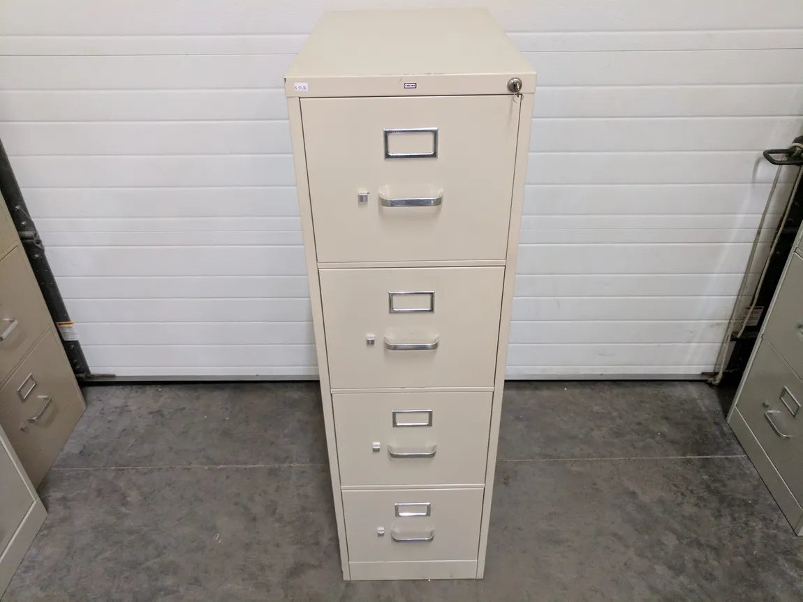 Hon 4 Drawer Vertical File Cabinet