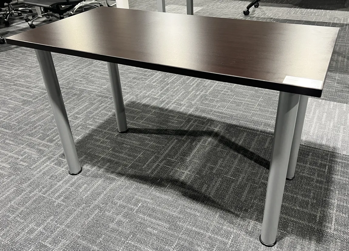 Training Table with Metal Legs