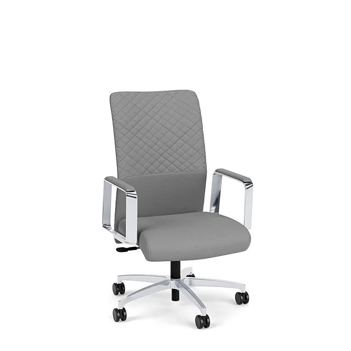 Leather High Back Conference Room Chair