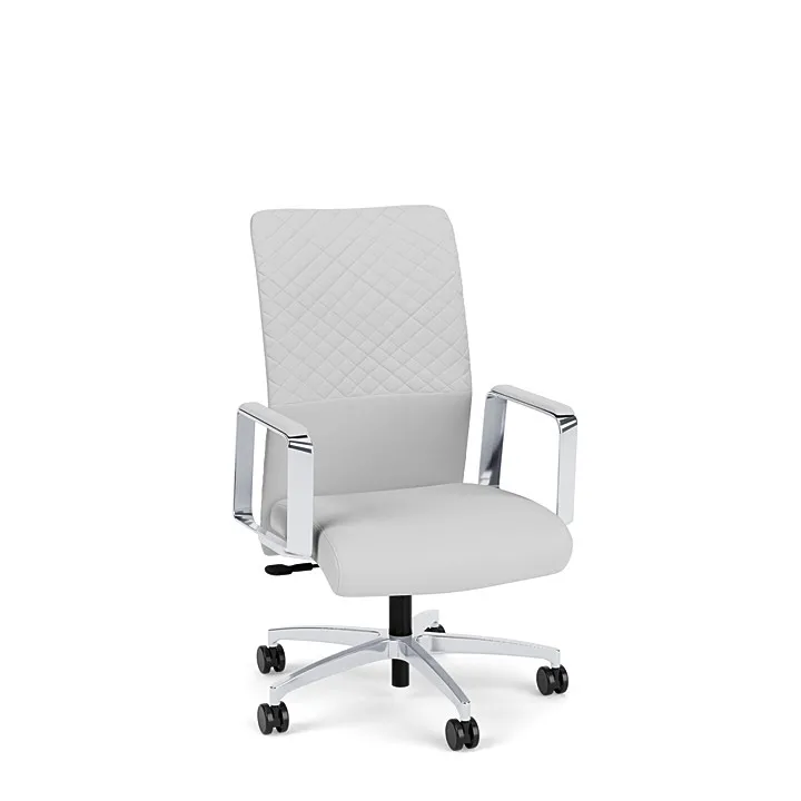 Leather High Back Conference Room Chair