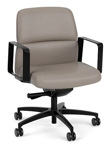 Vinyl Mid Back Conference Room Chair