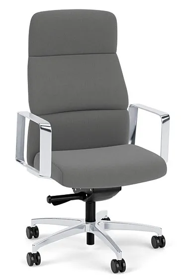 Vinyl High Back Conference Room Chair