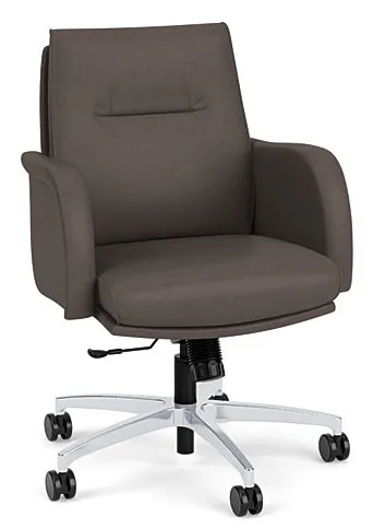 Vinyl Mid Back Conference Room Chair
