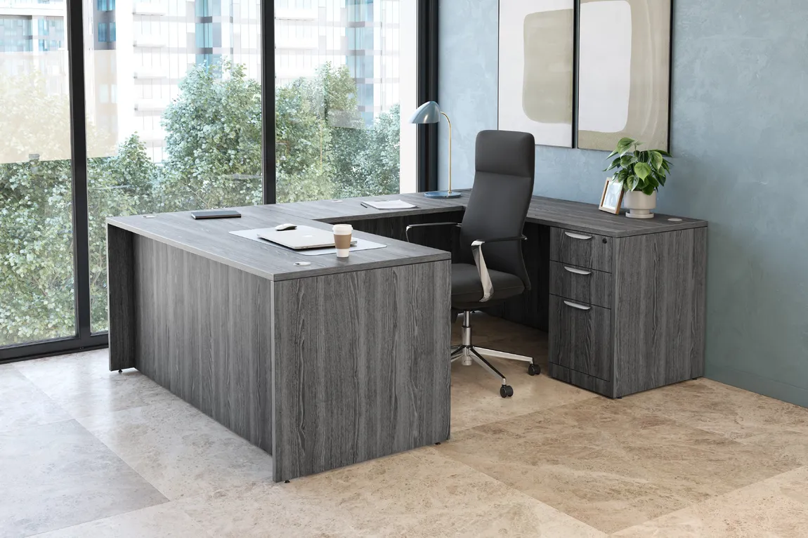 U Shaped Computer Desk