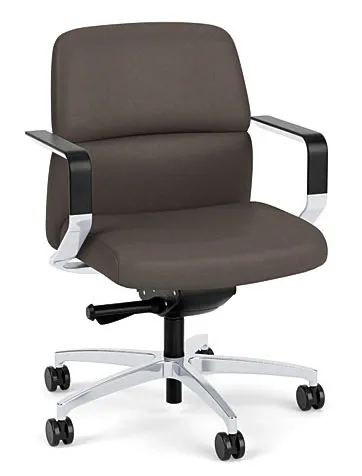 Vinyl Mid Back Conference Room Chair