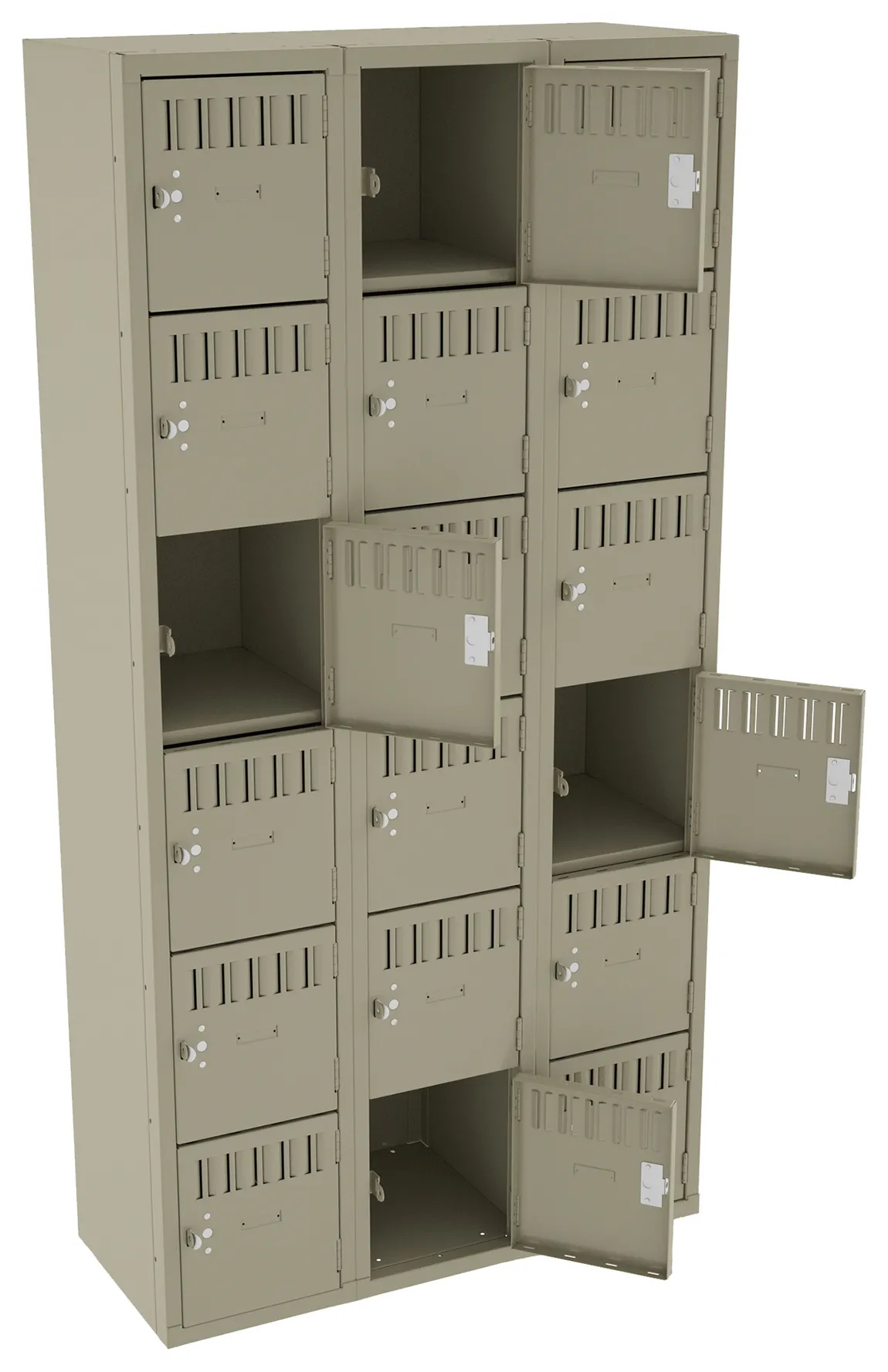Eighteen Box Lockers