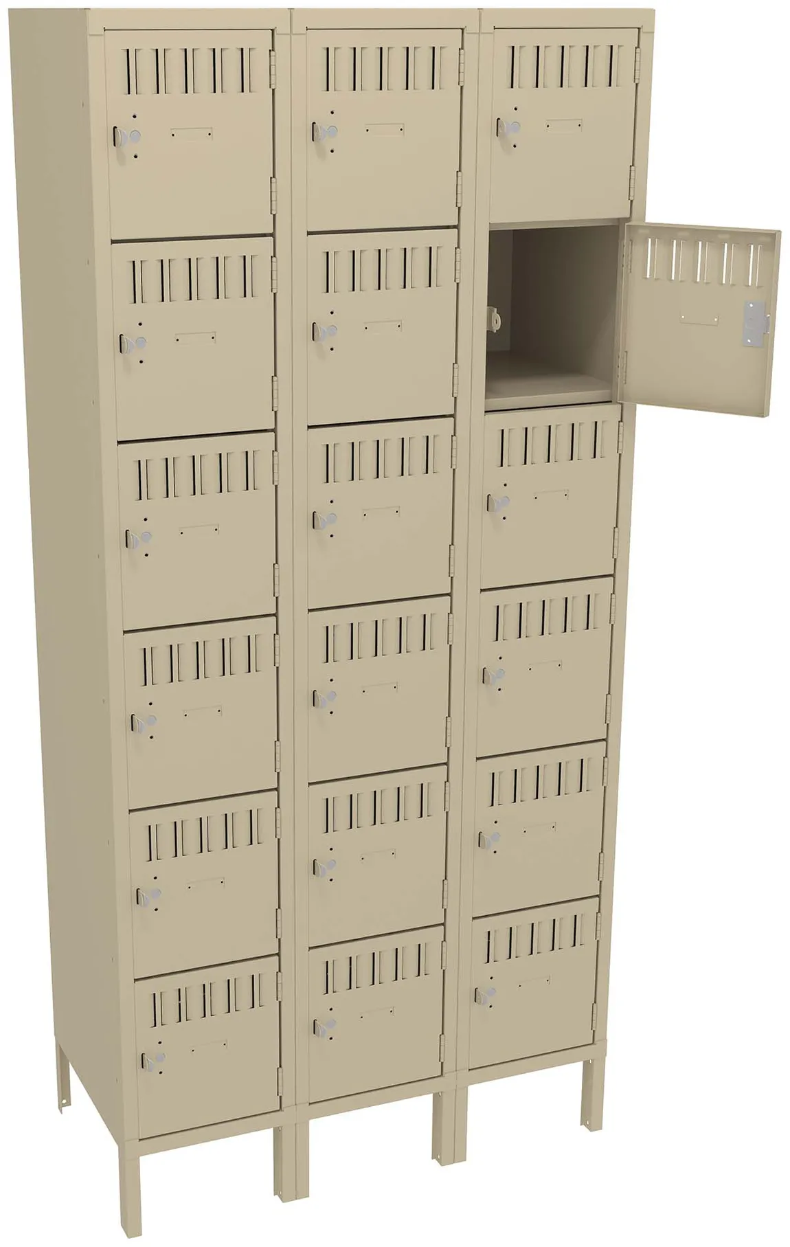 Eighteen Box Lockers