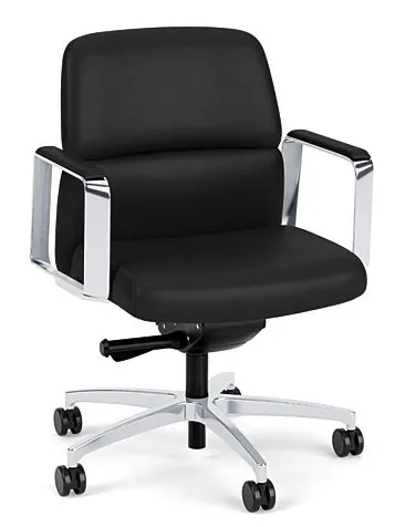 Vinyl Mid Back Conference Room Chair