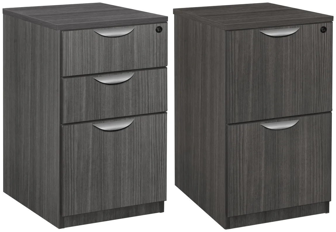 Pair of 2 & 3 Pedestal Drawers for Legacy Desks