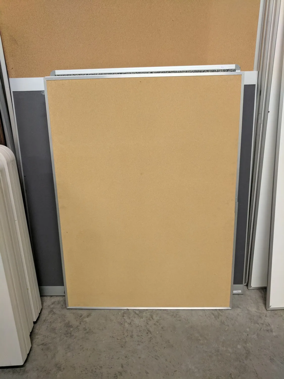 Bulletin Board With Aluminum Frame