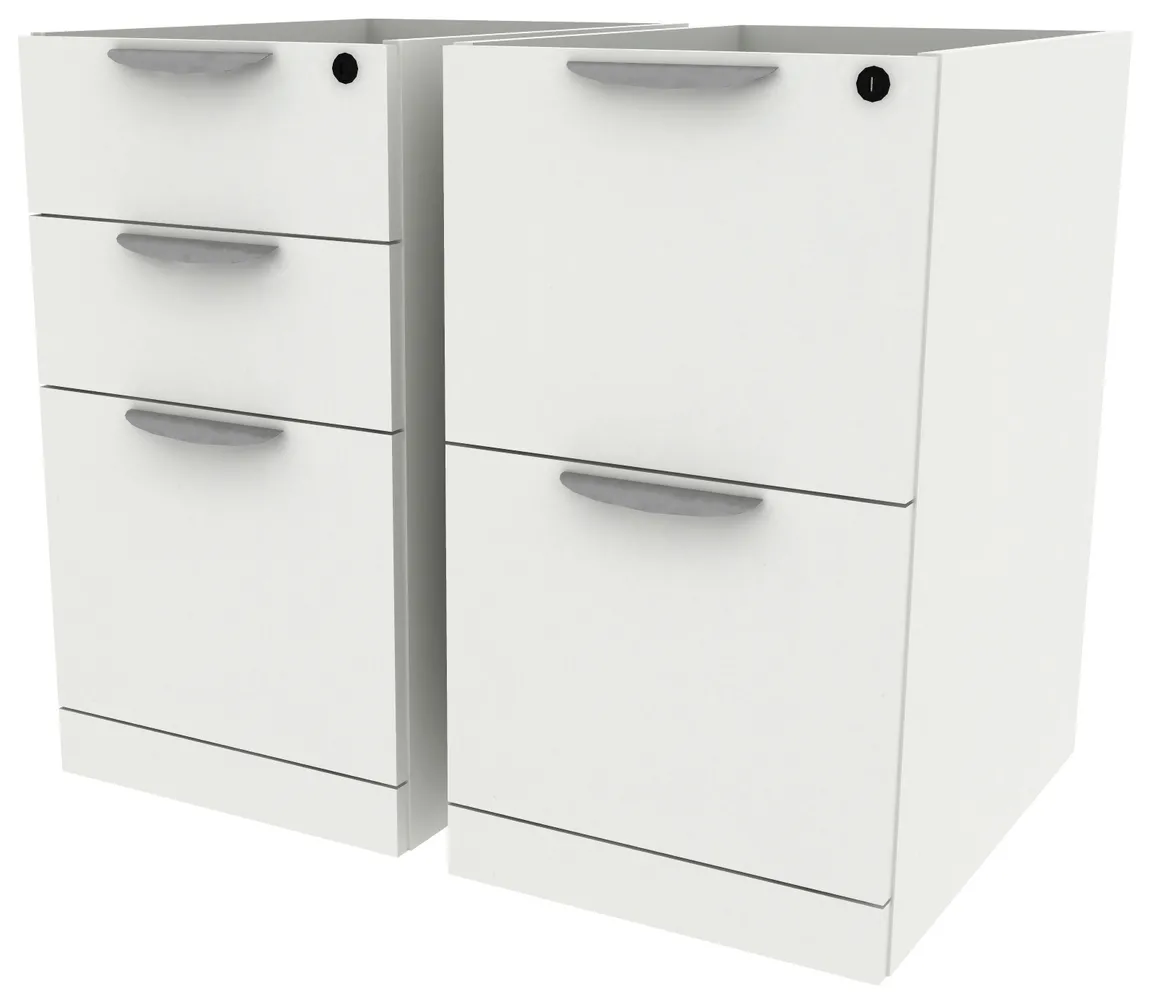 Pair of 2 & 3 Pedestal Drawers for Harmony Desks