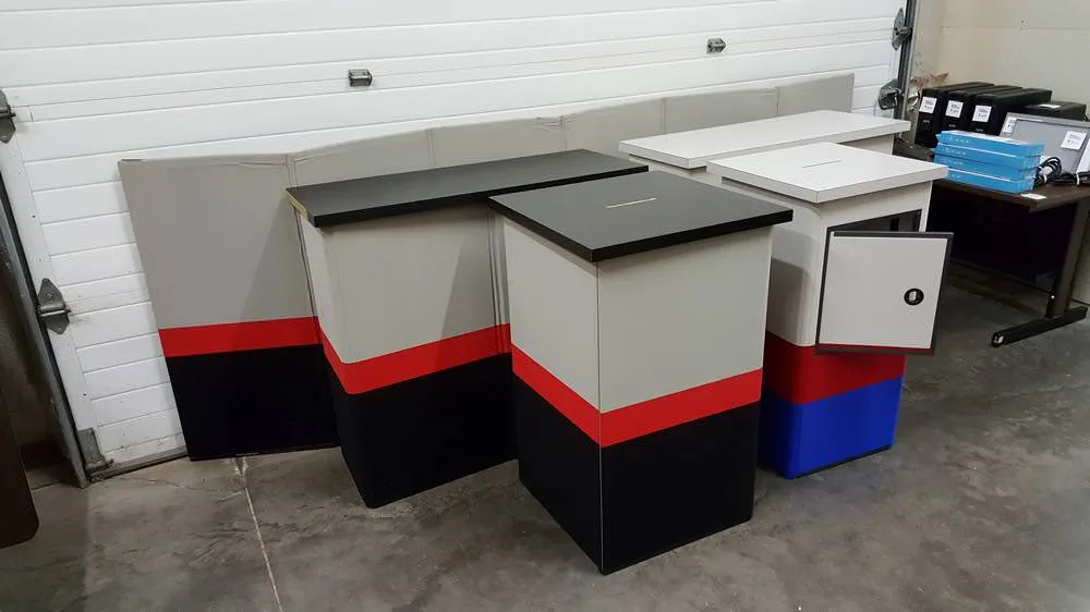 Trade Show Booth Stands with Heavy Duty Cases