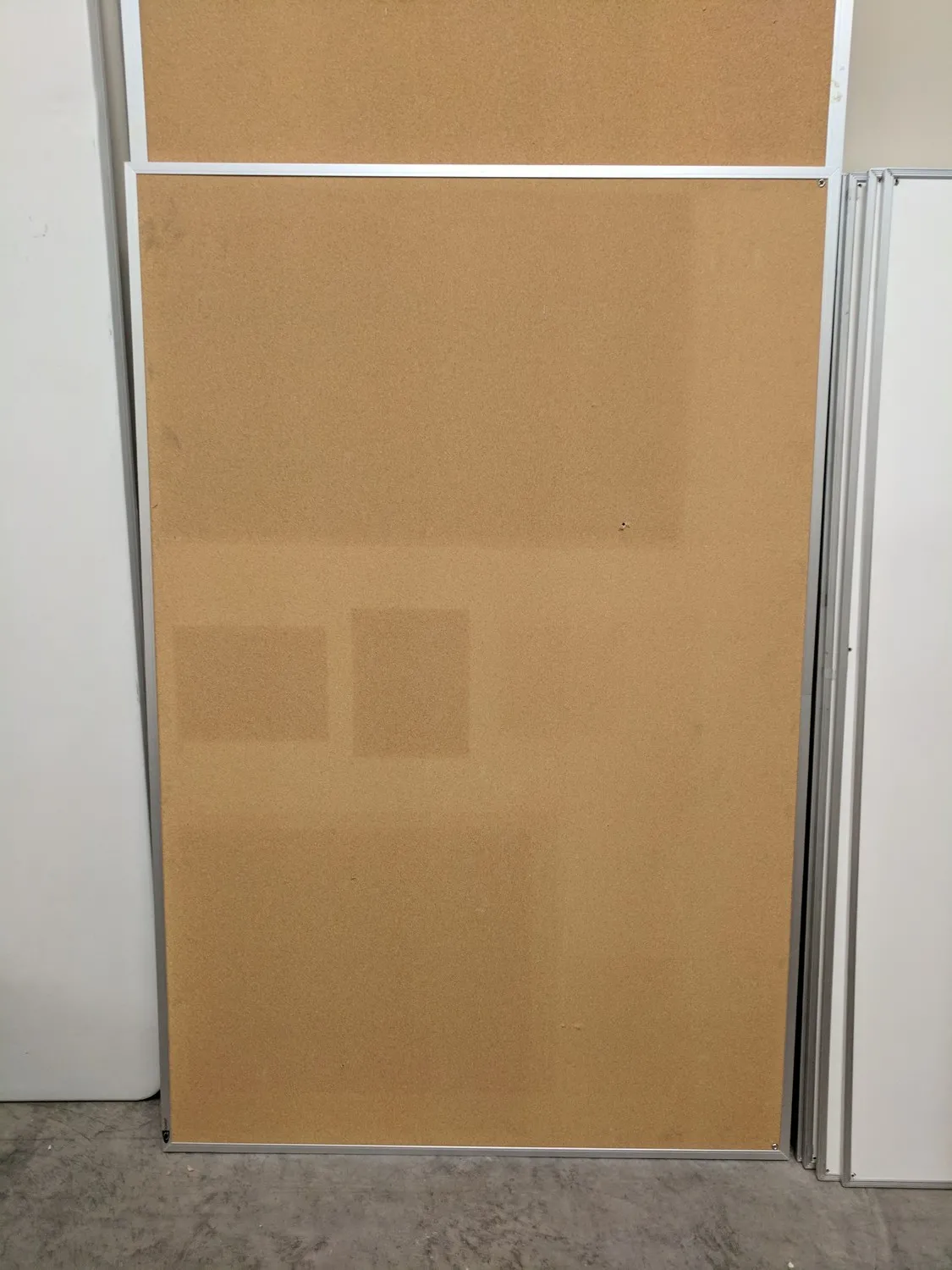 72x48 Quartet Bulletin Board With Aluminum Frame