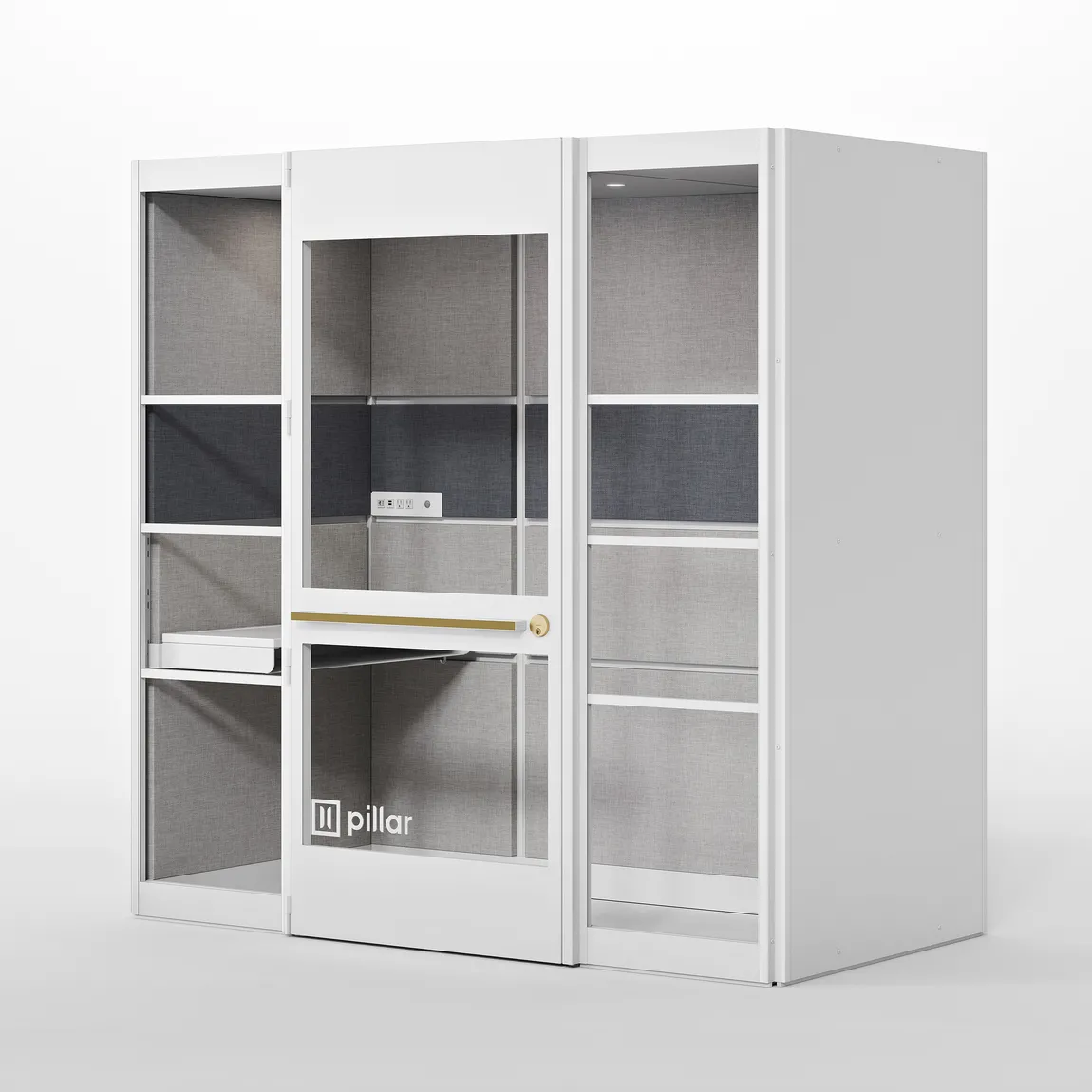 Soundproof Office Pod for Four